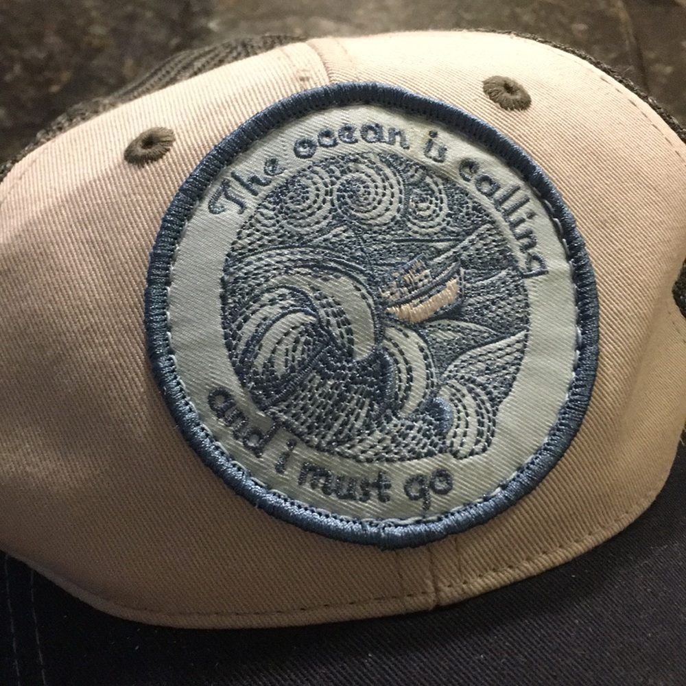 The ocean is calling and I must go hat